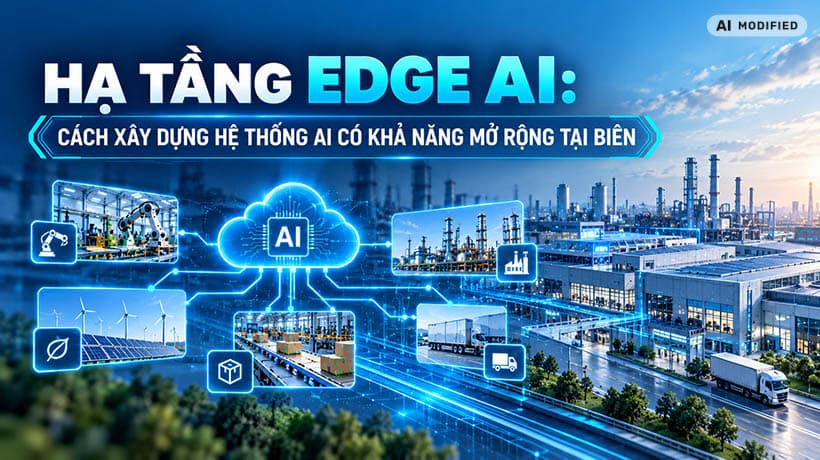 Hạ tầng AI tại biên (Edge AI): Cách xây dựng hệ thống AI có khả năng mở rộng tại biên