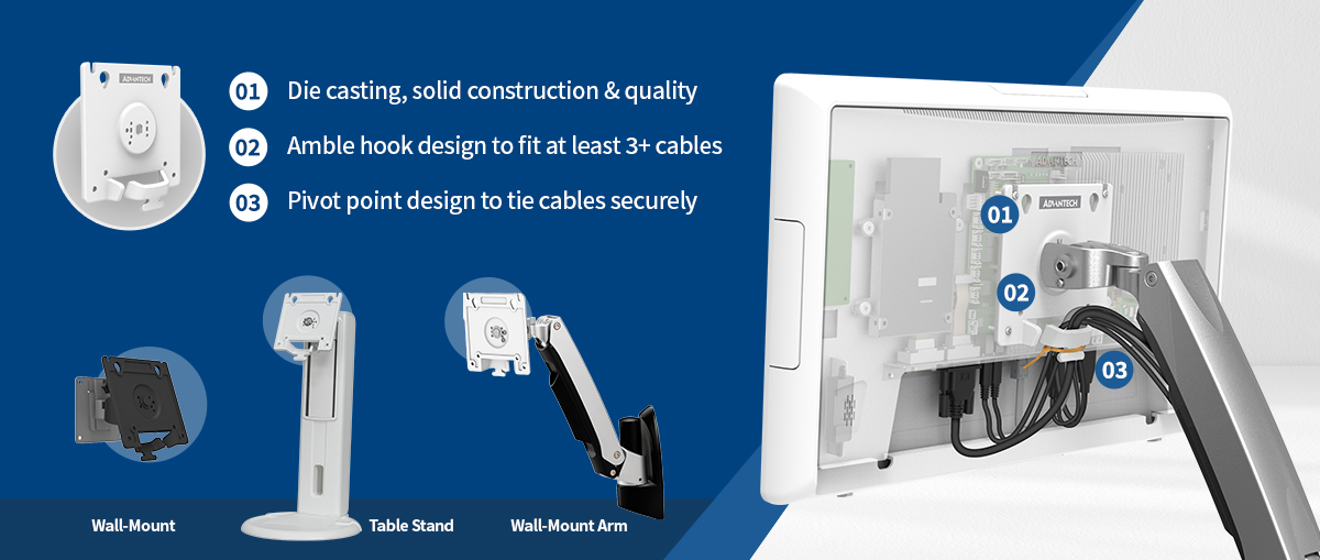 G-Series : Tug-Resistant VESA Mounts