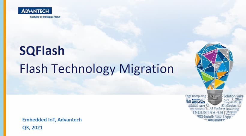 SQFlash Flash Technology Migration