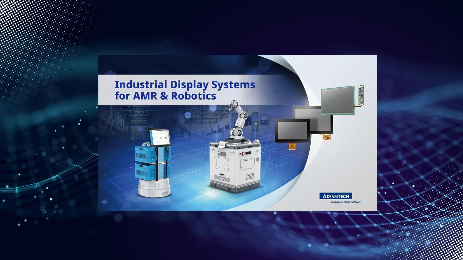 Industrial Display Systems for AMR & Robotics
