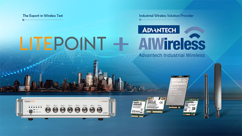 Advantech và LitePoint hợp tác để hỗ trợ quá - Advantech