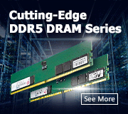 Cutting-Edge DDR5 DRAM Series Engineered to Rebolutionize Industrial Systems