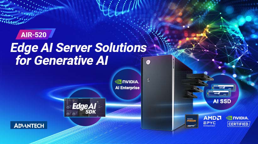 Advantech ra mắt giải pháp máy chủ Edge AI cho Generative AI