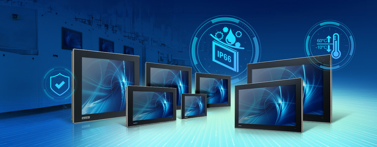 New Generation of Advantech Industrial Monitors