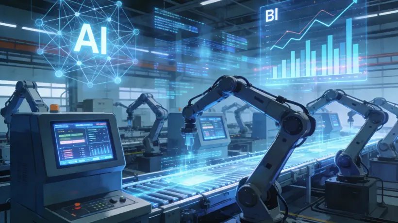数据堆成山，决策还在靠猜？研华AI+BI，让制造企业真正“用数说话”