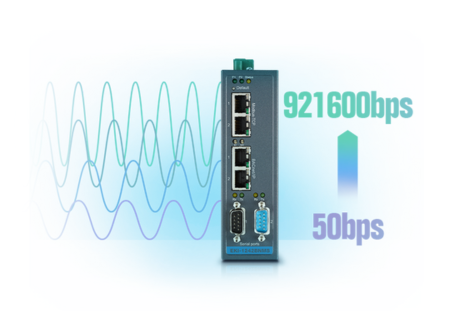 High Compatibility with Various Serial Transmission Speed