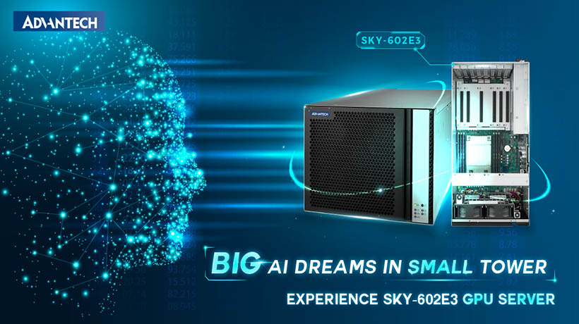 Advantech ra mắt máy chủ GPU SKY-602E3 mạnh mẽ - Advantech