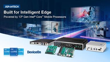 Advantech Unveils Comprehensive Solutions  Powered by 13th Gen Intel® Core™ Mobile Processors