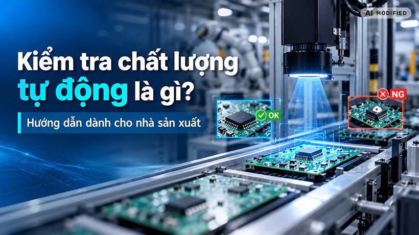 Kiểm tra chất lượng tự động là gì? Hướng dẫn dành cho nhà sản xuất