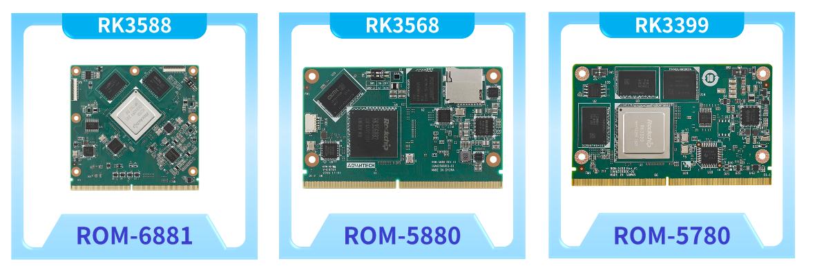 研华发布RK3588 SMARC 2.1核心模块ROM-6881 助力机器视觉应用智能升级