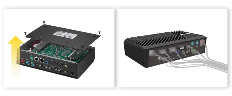 易于维护&精致的线材管理