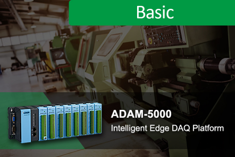 Features and advantages of ADAM-5000: intelligent Edge DAQ platform