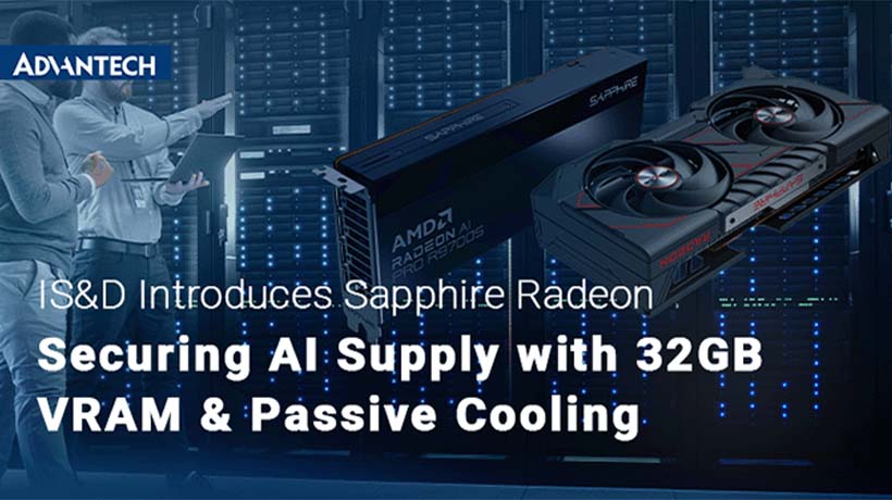 IS&D Introduces Sapphire Radeon: Securing AI Supply with 32GB VRAM & Passive Cooling