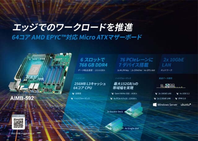 マザーボード「AIMB-592」