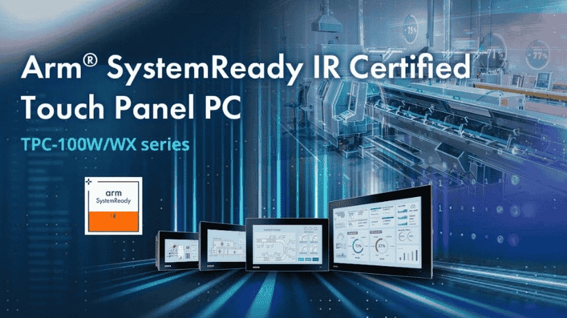 arm-based HMI Panel pc with armsystem ready certified