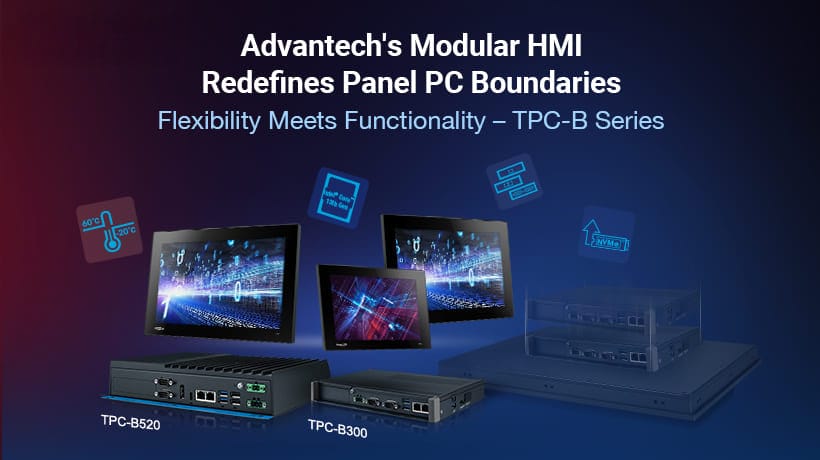 Advantech's Modular HMI Redefines Panel PC Boundaries