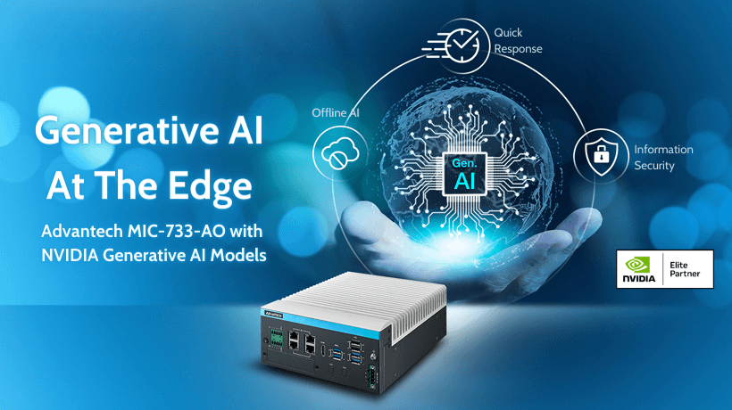 Advantech presenta el sistema distribuido de IA generativa