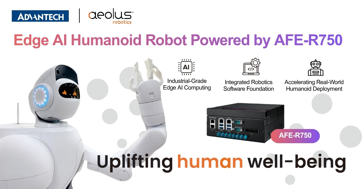 Advantech and Aeolus Robotics Enable Edge AI Hum - Advantech