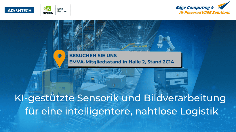 KI-gestützte Sensorik und Bildverarbeitung für intelligentere, nahtlose Logistik
