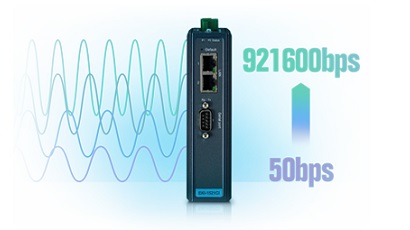 다양한 시리얼 전송 속도와 높은 호환성