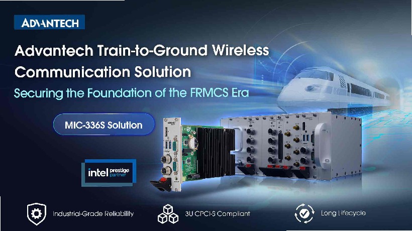 MIC-336S:Advantech Train-to-Ground Communications for  Next-Gen FRMCS