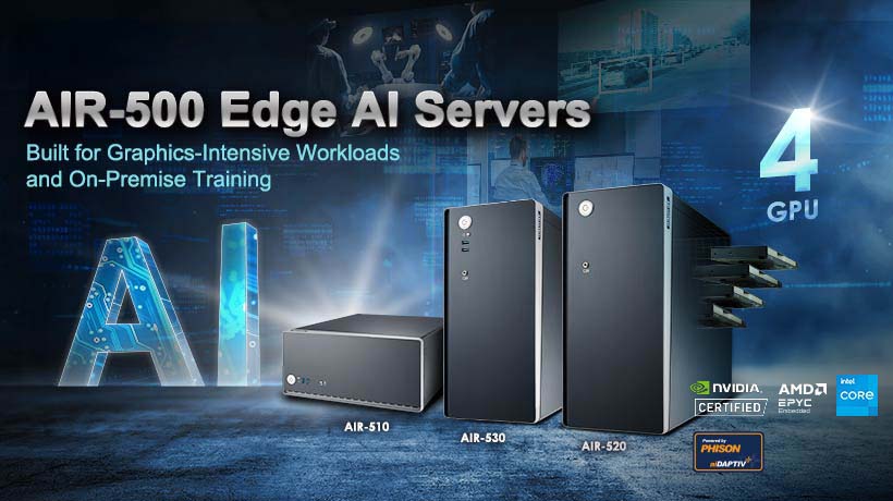 Advantech ra mắt AIR-500 Series: máy chủ AI biên được NVIDIA chứng nhận