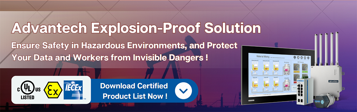 Advantech Class I, Division 2 (CID2) & ATEX Solutions