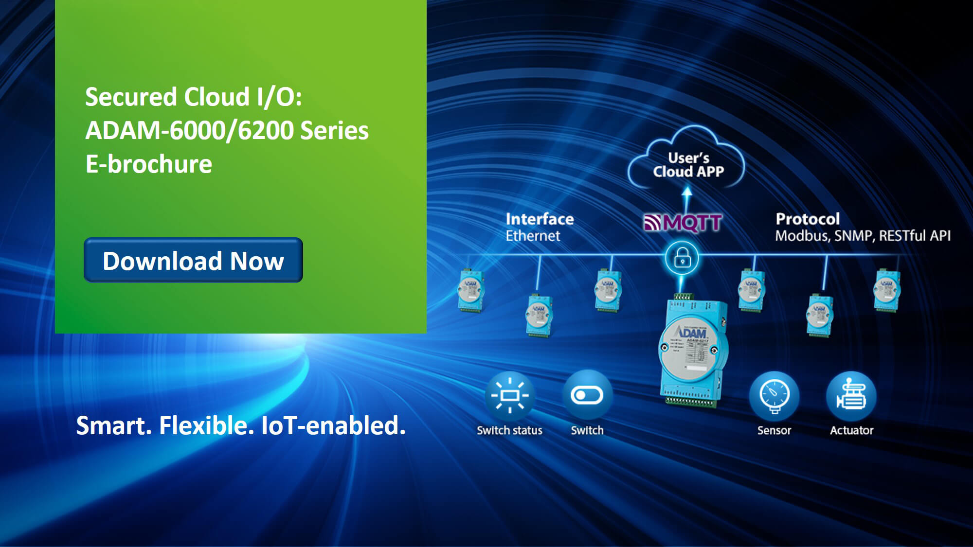 Download ADAM Cloud I/O E-brochure