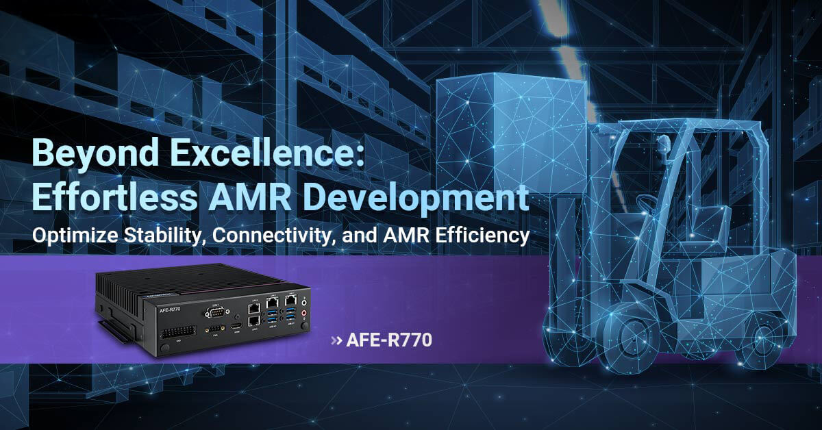 Advantech Launches the AFE-R770 to Optimize Stability, Connectivity, and AMR Efficiency