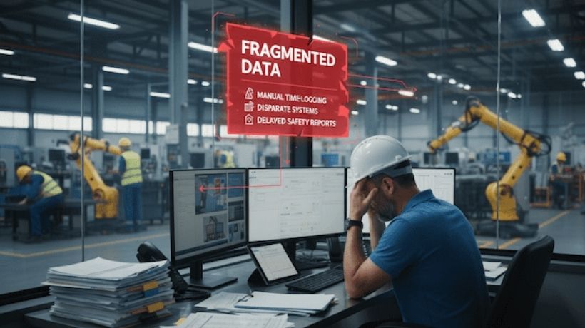 How can AI ensure safety and access control on manufacturing sites?