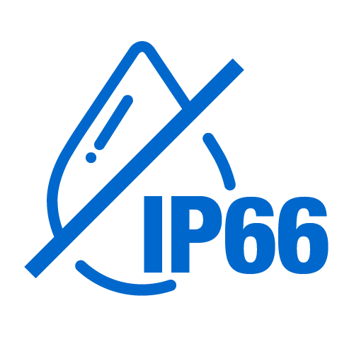 IP66規格の防水フロントパネル