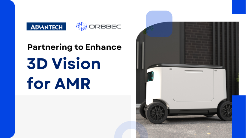 Advantech colabora con Orbbec para mejorar la visión 3D en el mercado de robots móviles autónomos