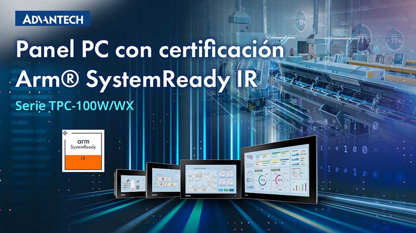 Advantech presenta sus Panel PC de la serie TPC- - Advantech