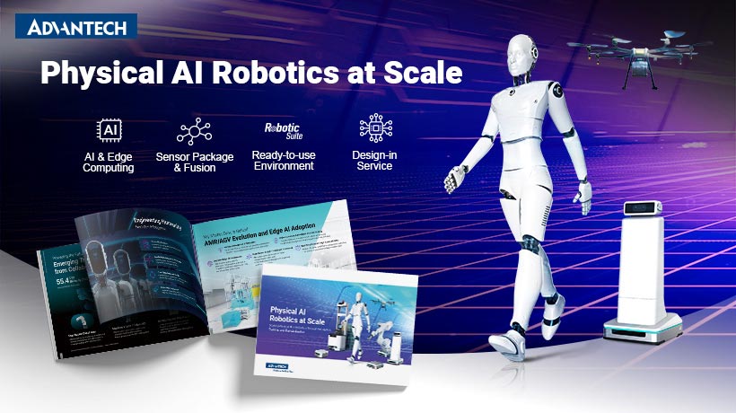 Advantech Accelerates Physical AI Robotics with Integrated Computing, Sensing, and Software Solutions