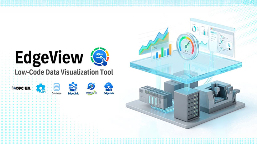 Advantech ra mắt EdgeView: Giải pháp trực quan hoá dữ liệu low-code cho giám sát công nghiệp hiện đại