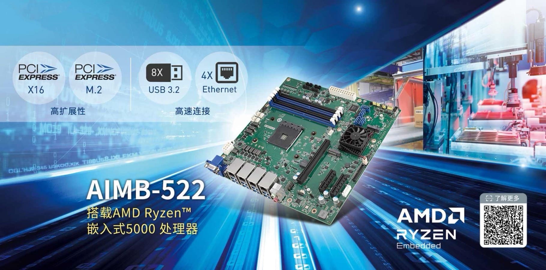 研华嵌入式 AMD 平台解决方案助力工业制造和医疗 AI 应用升级