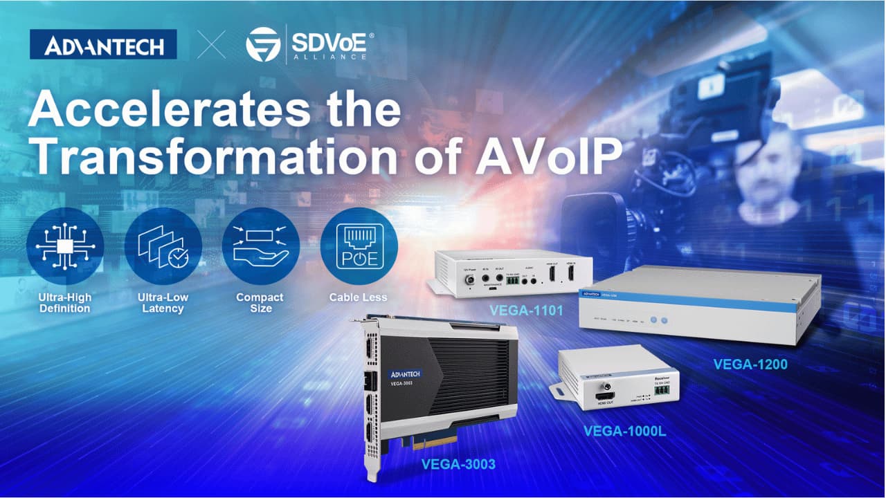 Expanding the SDVoE landscape in ProAV Application - Advantech