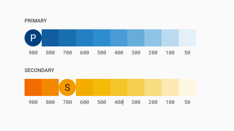 Color palettes