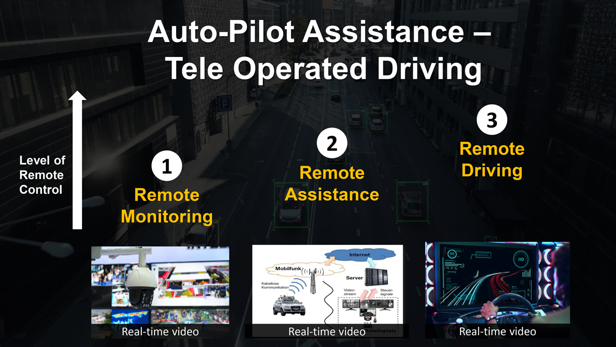 Auto-Pilot Assistance-Tele Operated Driving