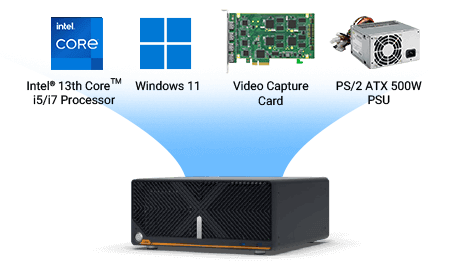 UBX-500 functions as a video surveillance system, enabling real-time video analysis