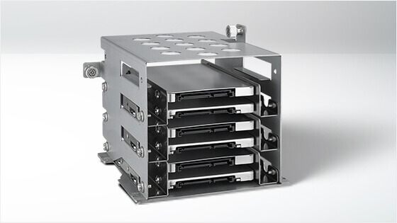 UBX-500 provides an ample and flexible storage capacity