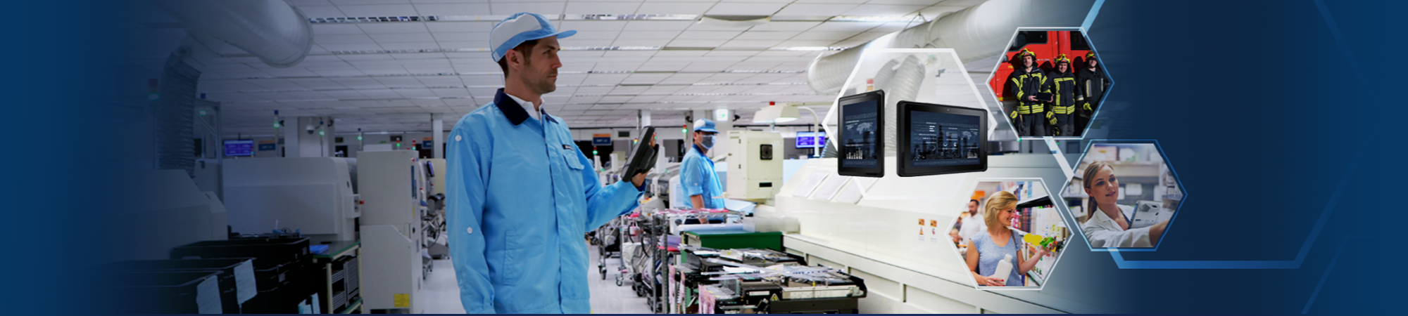 Mobile application in manufacturing scenario