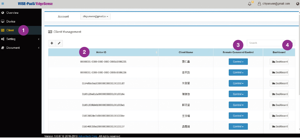 Smart Meter Frontend Server