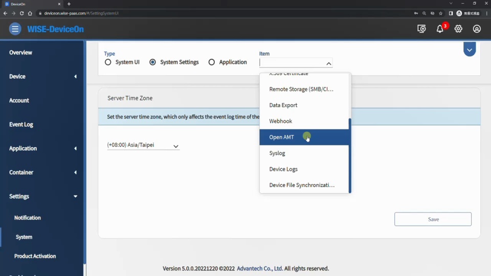 Out-Of-Band Management enabled by DeviceOn and Intel Open Active Management Technology
