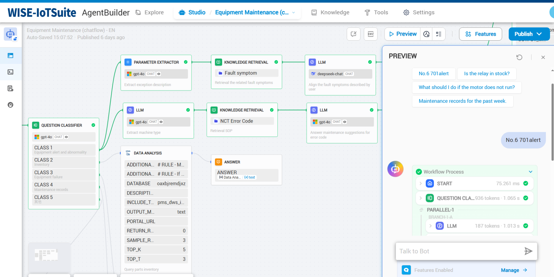 Daily report assistant using workflow